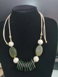 Acrylic Round Beads Chain Necklace for Women