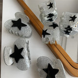 Sweet Star Hair Claws Hot Girls Pentagram Hair Clips