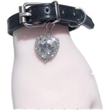 Heart Charm Bracelet Pink Leather Bangle Harajuku Jewelry