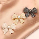 Pearl Bow Brooch High-end Accessories