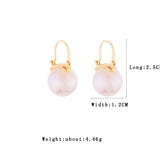 Pearl Earrings For Women Wedding Delicate Gift