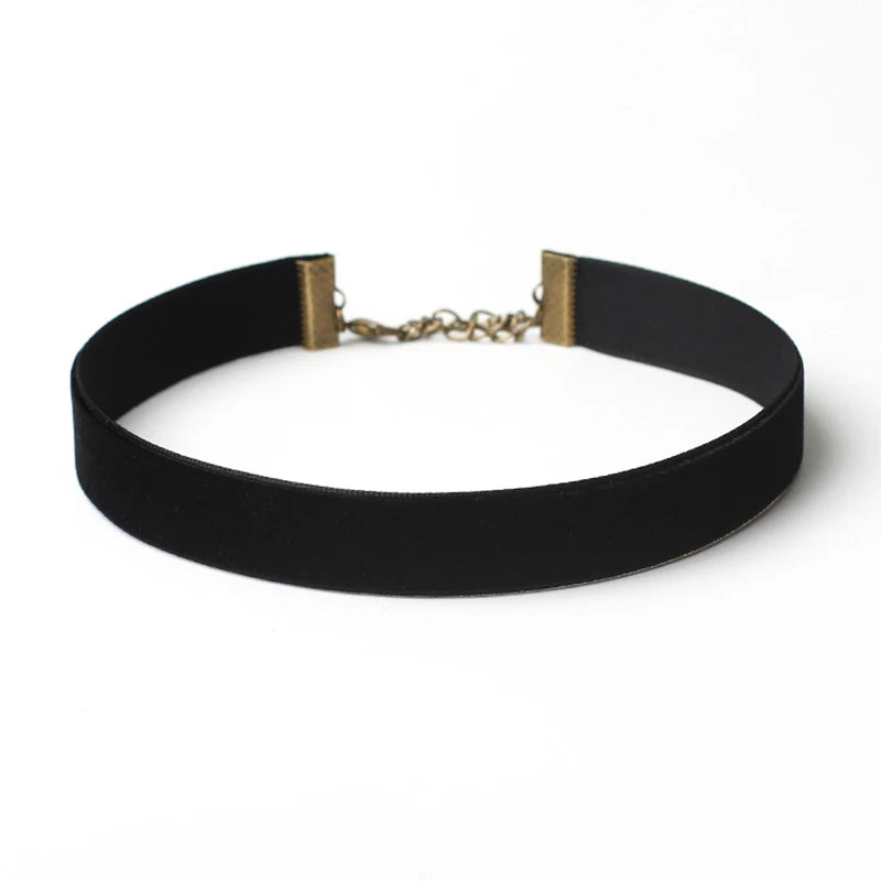 Vintage Lace Gothic Velvet Choker Necklace