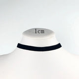 Gothic Soft Velvet Choker Necklace Women's Neck Jewelry