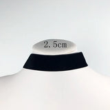 Gothic Soft Velvet Choker Necklace Women's Neck Jewelry