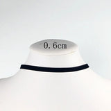 Gothic Soft Velvet Choker Necklace Women's Neck Jewelry