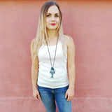 Women Fish Pendant Necklace Gothic Jewelry Choker Chain