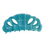 Geometric Large Marbling Strip Acetic Acid Hair Clip Multicolor Shark Clip