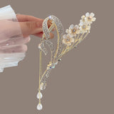 Crystal Pearl Metal Hair Claws Girls Hair Accessoires