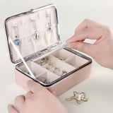 Multi-Function PU Leather Jewelry Box for Girls