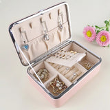Multi-Function PU Leather Jewelry Box for Girls
