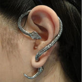 Gothic DIY Bat Ear Clips Vintage Earrings