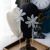 Tassel Earring Ear Hook Jewelry Baroque earrings Rhinestone Prom Jewelry