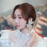 Tassel Earring Ear Hook Jewelry Baroque earrings Rhinestone Prom Jewelry