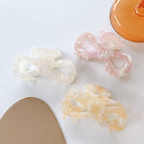 Large 8.7cm Mermaid Bow Hair Claw Clip Acetate Shark Clip