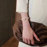 Opal Beads Zircon Pearl Bracelet