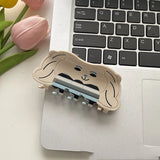 Funny Bunny Acrylic Hairpin Animal Shark Clip Hair Accessories for Women