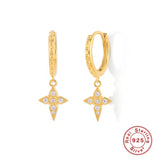 925 Silver Zircon Cartilage Earring For Women