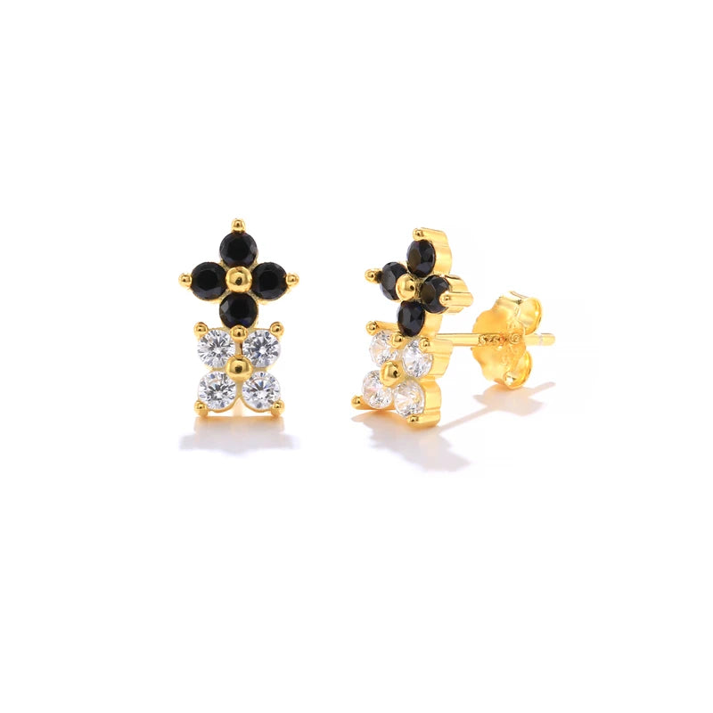 925 Silver Zircon Cartilage Earring For Women