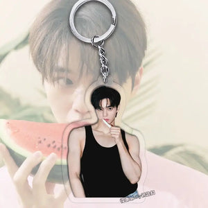 Idol Anime KeyChain Song Kang Men Key Chain for Women