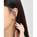 S925 Silver Freshwater Pearl Earrings