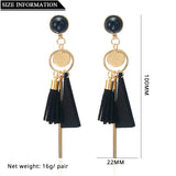 Japanese Tassel Clip-on Earrings for Women Girl Party Gift