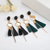 Japanese Tassel Clip-on Earrings for Women Girl Party Gift