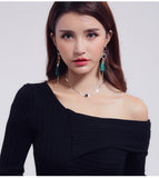 Japanese Tassel Clip-on Earrings for Women Girl Party Gift