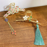Korean-Japanese Style Tassel Hair Clip