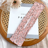 Floral Print Hair Clips Hairband Braiding Tool Hair Accessories