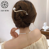 Metal Sweet Ponytail Clips Hairpins for Women