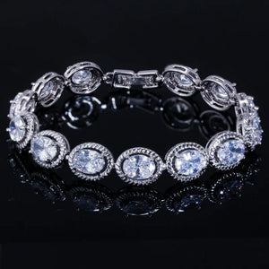 Colorful Micro Inlay Bracelet Bangle for Women