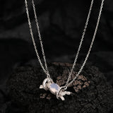 S925 Sterling Silver Zircon Candy Necklace