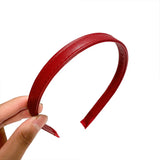 Net Red Fairy Leather Hairband Solid Hairpin Wash Headdress