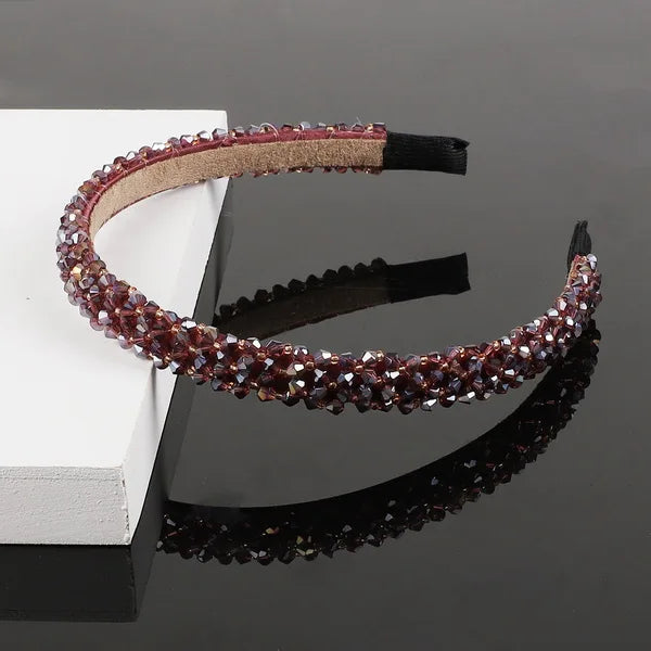Colorful Wide Beads Hair Bands Head Hoop for Women