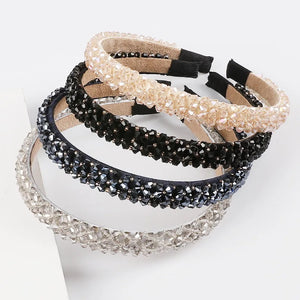 Colorful Wide Beads Hair Bands Head Hoop for Women