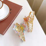 XL Sun Flower Hair Clip High Metal Acetic Acid Shark Hair Accessories