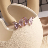 Double Square Crystal Earrings for Women