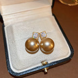 Small Pearl Earrings Sweet Earrings Women's Jewelry