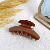 Large Retro Half Moon Hair Clip Claw for Women