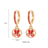 Butterfly Shape Drop Earrings for Women