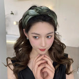 Flash Yarn Braid Headband Summer Hair Accessory Wide Headband