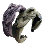 Flash Yarn Braid Headband Summer Hair Accessory Wide Headband