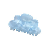 Medium Cloud Marbling Hair Clip Claw For Temperament Girl