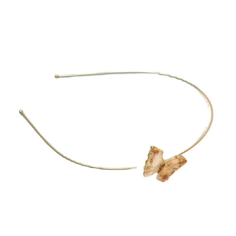 Colorful Hair Hoop Metal Headband for Women and Girls
