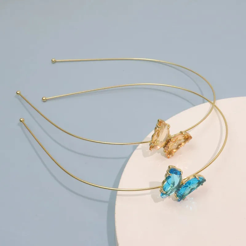 Colorful Hair Hoop Metal Headband for Women and Girls