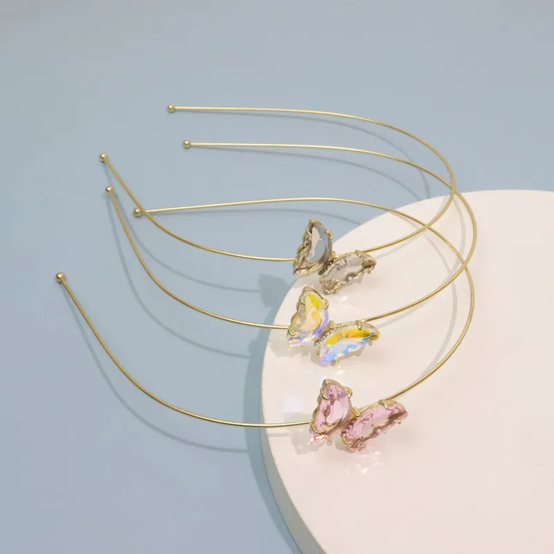 Colorful Hair Hoop Metal Headband for Women and Girls