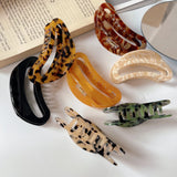 Acetic Acid Hair Clip Claw 9.5CM Retro Hollow Out Arc Large Shark Clip