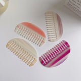 Gradient Hair Combs Natural Resin Hair Curls Shower Comb