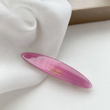 Acetate Oval Shape Hair Clips High-end Barrettes Clip Accessories