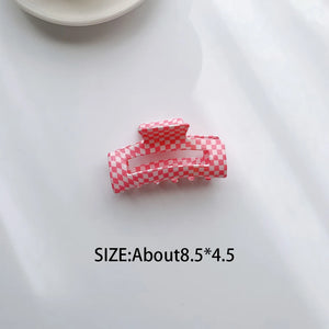 Retro Square Hairpin Clip for Women Girls